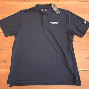 Under Armour Mens Polo Shirt Embroidered Hendricks Gin - Size XL